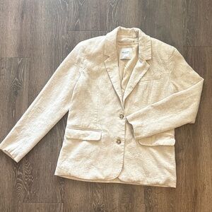 Abercrombie & Fitch Light Tan Blazer